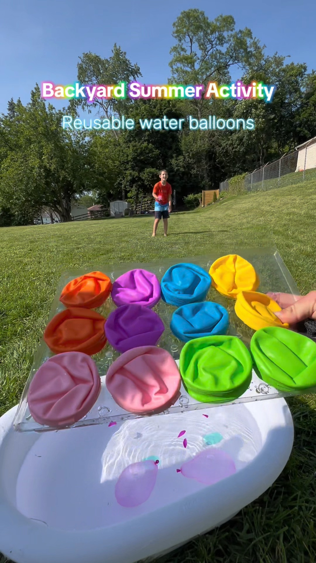 Reusable water balloons kids summer activity

#LTKKids #LTKSummerEdit #LTKFamily