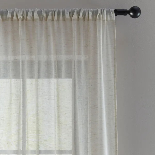 Marley Slot Top Unlined Curtains | Dunelm