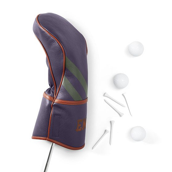 Leather Golf Driver Club Cover | Mark and Graham