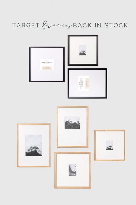 Target Studio McGee frames in stock! Love these for a gallery wall, pair 3, 4 or more of the same frame together or mix and match. 
Living room
Bedroom

#LTKhome #LTKunder100 #LTKstyletip