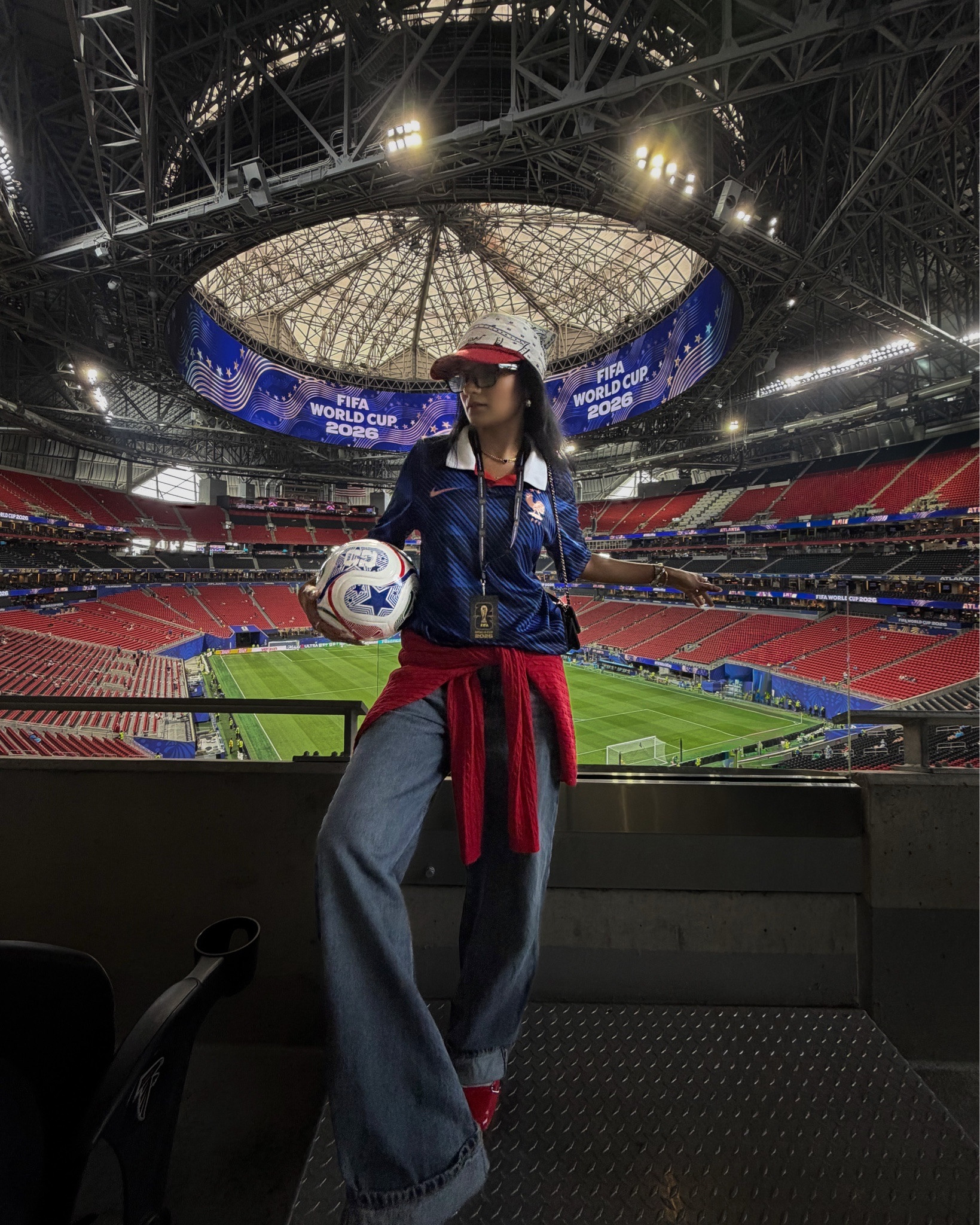 GOALSSSS!!! ⚽✨🤾‍♂️

-

Atlanta fifa World Cup, soccer style, football outfit, game day outfit, 90s minimal, nike world cup outfits, street style, Adidas soccer jersey, football jersey, oversized outfit ideas, wide leg jeans, casual chic, minimal style, England vs Congo, summer of soccer outfits, Pinterest aesthetic, streetstyle, sporty chic, athleisure style

#LTKootd #LTKgrwm #LTKPetite