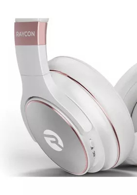 Raycon The Everyday Over-Ear Active-Noise-Canceling Wireless Bluetooth Headphones With Microphone (Rose Gold), Gold | Belk