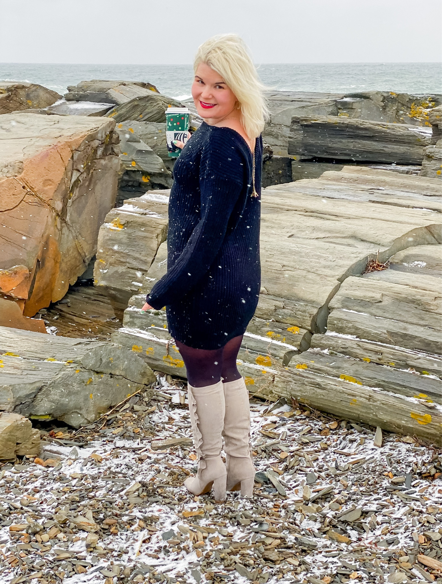 One of my favorite sweaters from Lulus. Long enough to wear as a dress or with leggings as a tunic. It comes in four colors and is currently on sale. Use code EBF20 for 20 percent off.

#LTKSeasonal #LTKHoliday #LTKsalealert