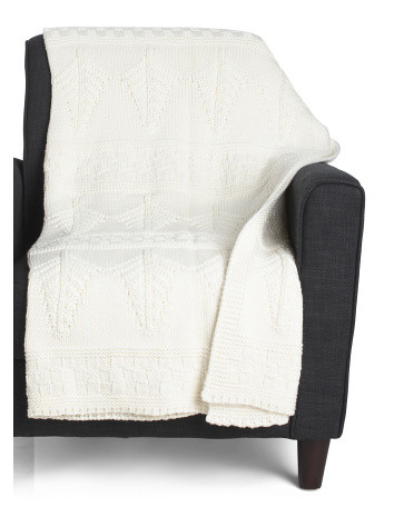 Knit Tree Throw | TJ Maxx
