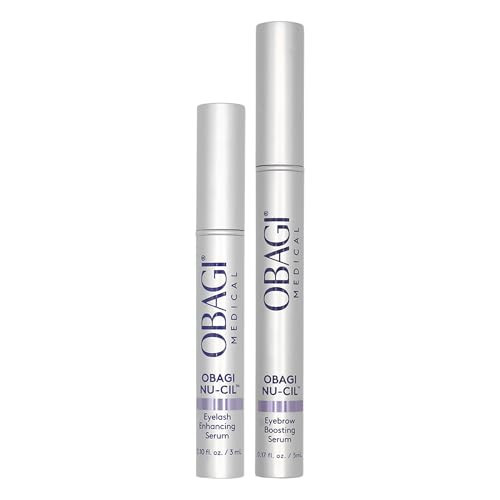 Obagi Nu-Cil Eyelash Enhancing Serum & Eyebrow Boosting Serum Set – Clinically Proven Formulas for Thicker & More Defined Looking Lashes & Fuller Looking Eyebrows | Amazon (US)
