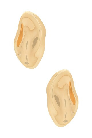 Barcelona Stud in Gold | Revolve Clothing (Global)