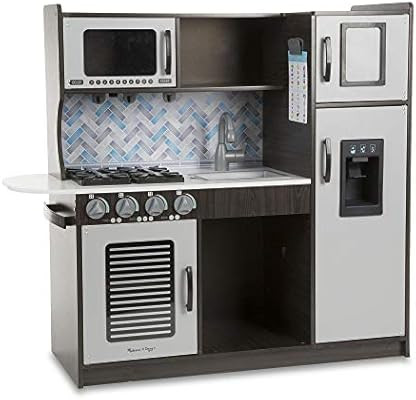 Melissa & Doug Wooden Chef’s Pretend Play Toy Kitchen – Charcoal | Amazon (US)