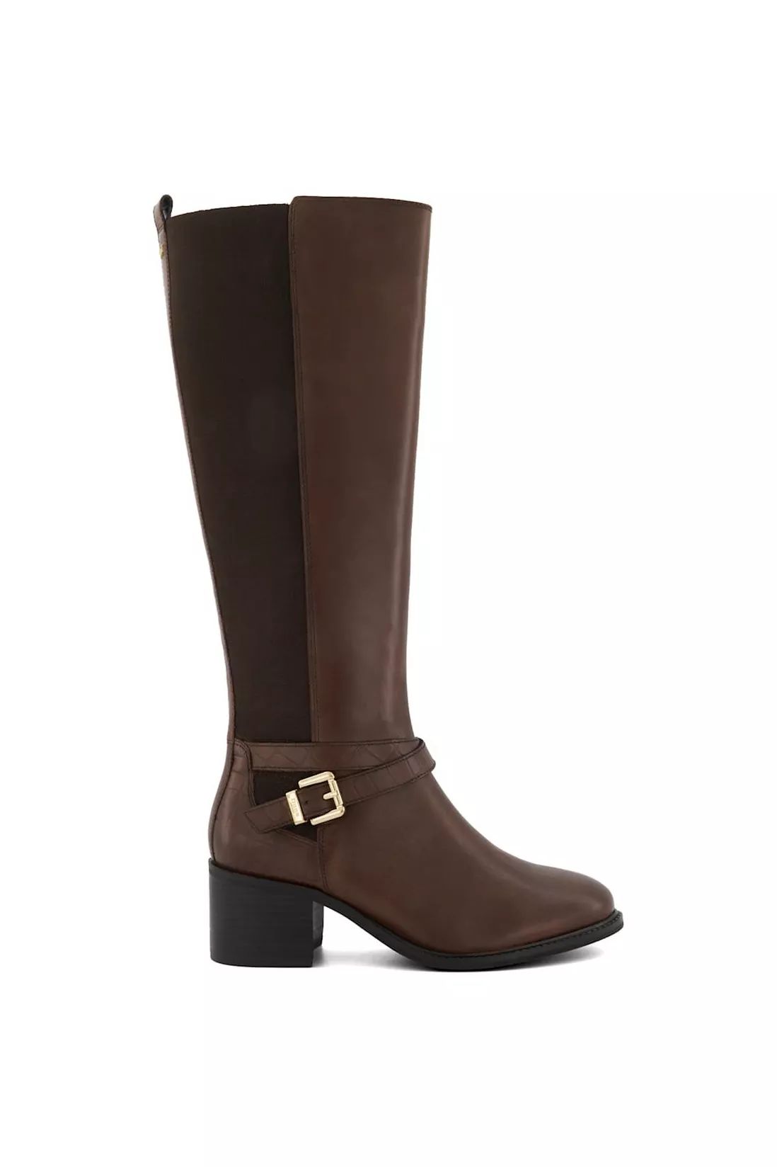 'Tildy' Leather Knee High Boots | Debenhams UK