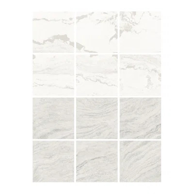 Bonneville 0.06'' Thick 12'' W x 12'' L Stone Vinyl | Wayfair North America