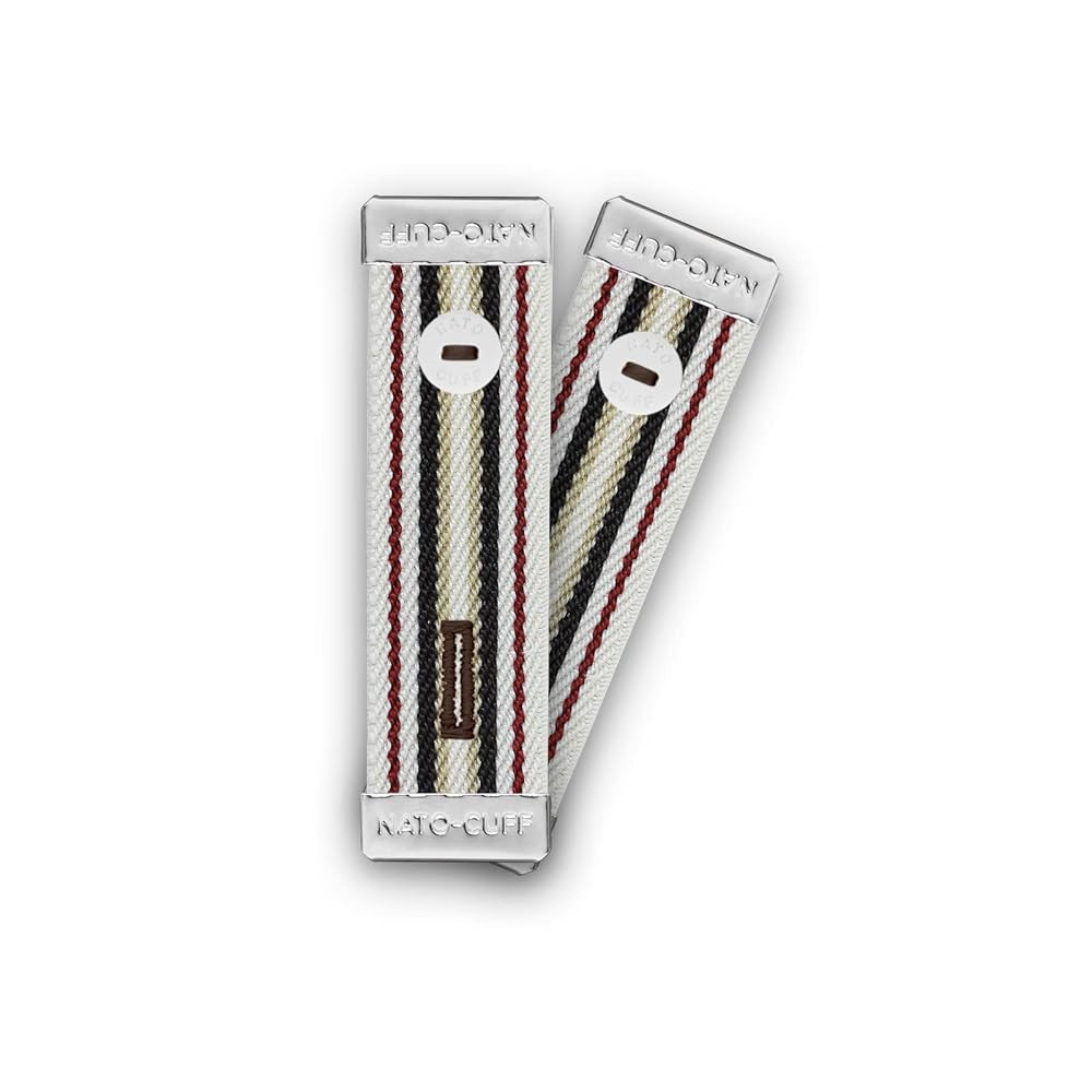 Nato Cuff – Handmade in France - Pull up Your Shirt Sleeves with Elegance - Elastic Anti-Slip S... | Amazon (US)