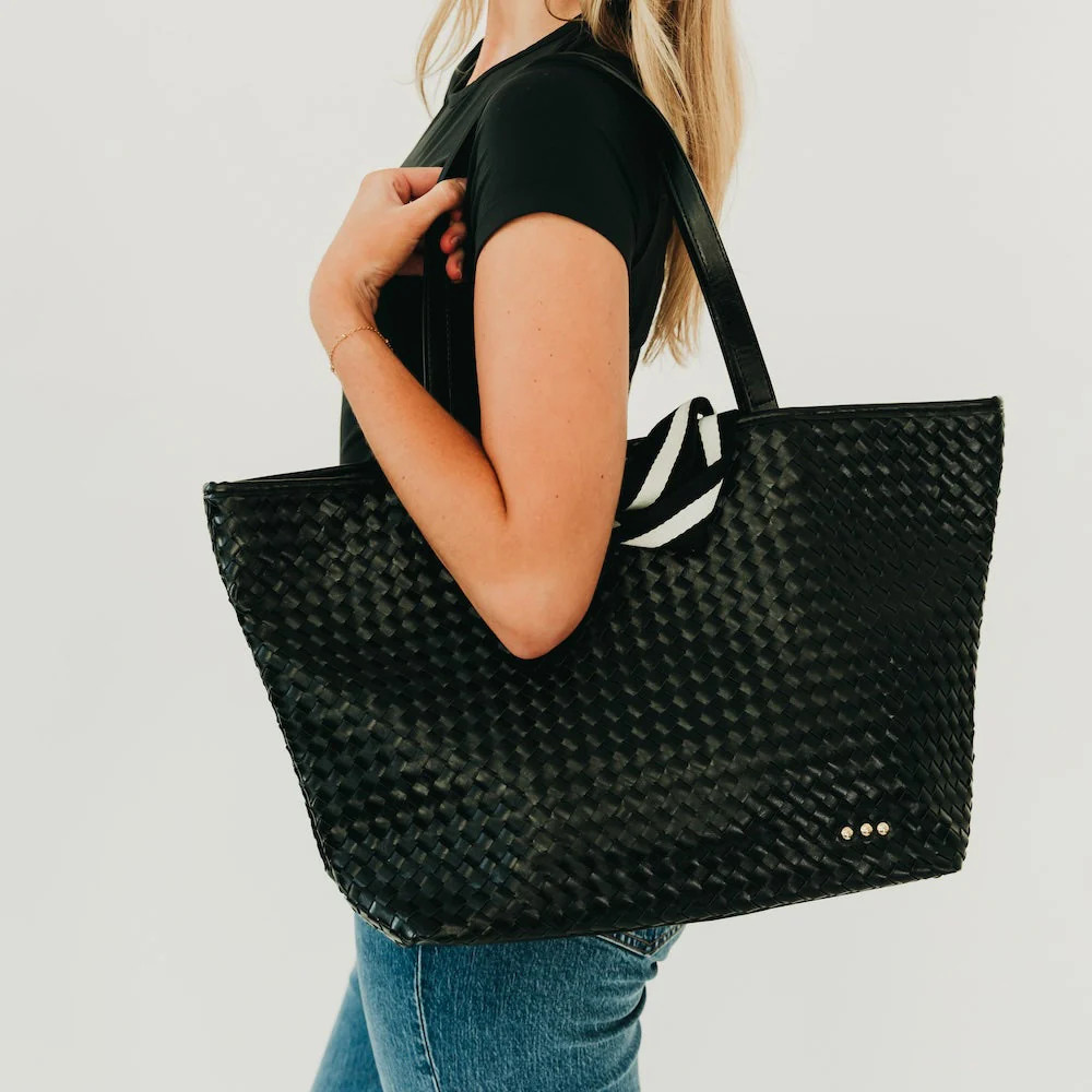 Woven Tiffany Organizer Tote Bag | Pretty Simple