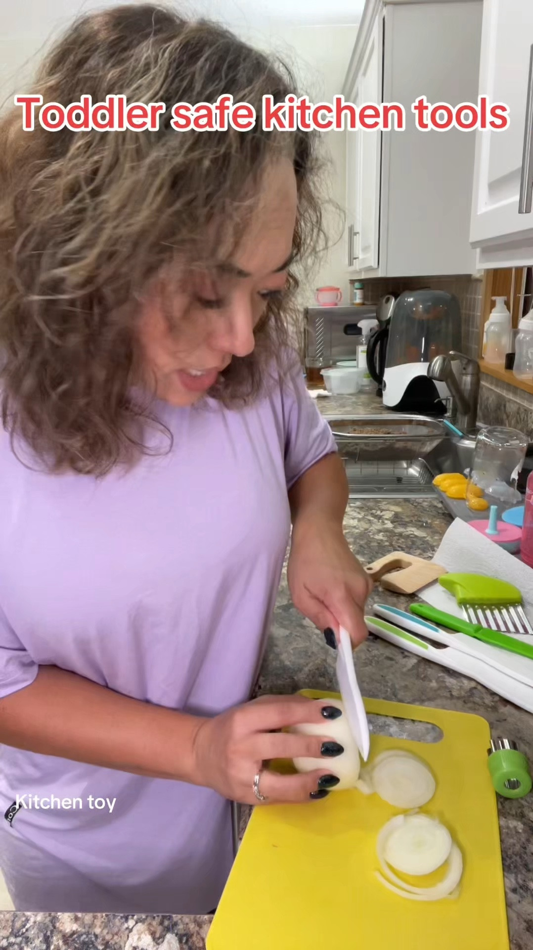 This kids’ kitchen knife set lets your littles safely help in the kitchen! The knives cut fruits & veggies easily—but won’t cut tiny fingers. Perfect for encouraging independent cooking + building confidence. 

 

#LTKGiftGuide #LTKFindsUnder50 #LTKKids