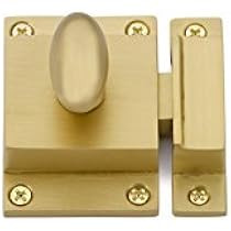 Emtek 2270 Cabinet Latch (Satin Brass) | Amazon (US)