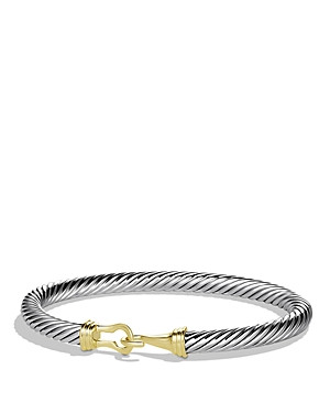 David Yurman Cable Buckle Bracelet with Gold | Bloomingdale's (US)