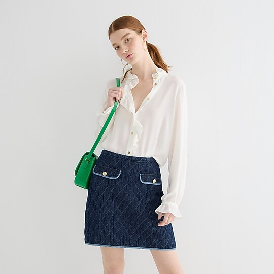 Drapey cottage top | J. Crew US