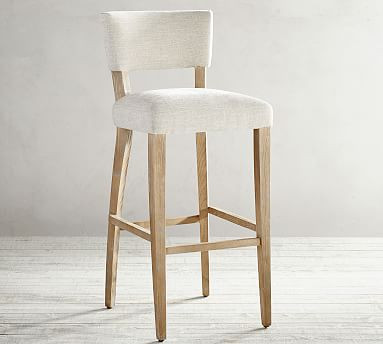 Payson Upholstered Bar & Counter Stools | Pottery Barn (US)
