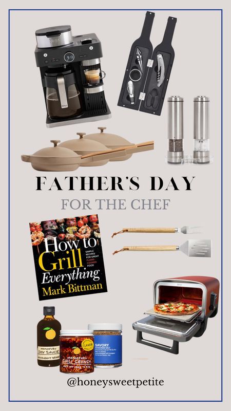 Father’s Day Gift Guide - For The Chef! 

Father’s Day
Gifts 
Gift guide
Cooking
Men’s gifts

#liketkit 

#LTKGiftGuide