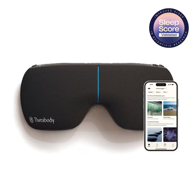 Therabody "SmartGoggles (2nd Gen) Heated and Vibration Eye Massager" Battery Handheld massager | Lowe's