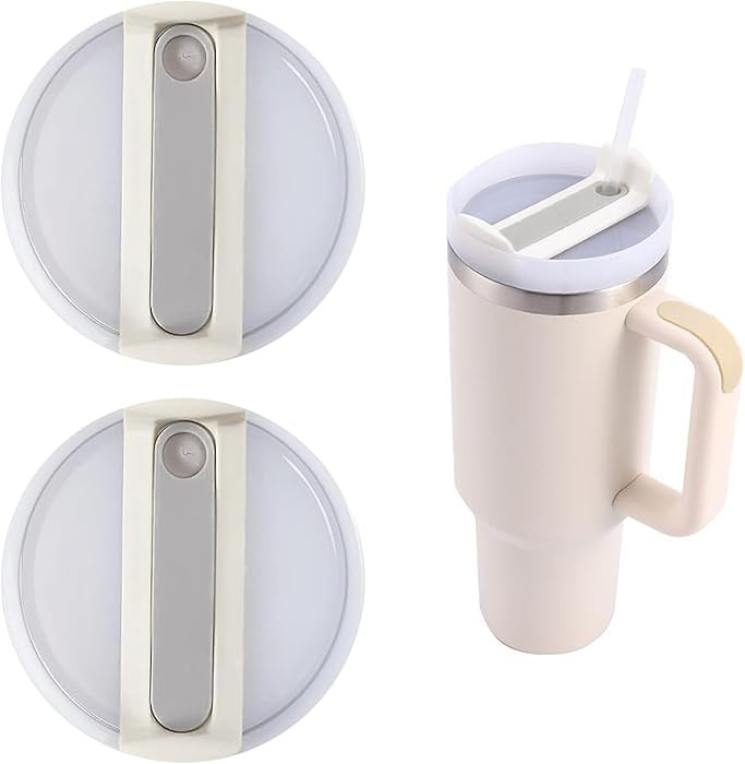 Stanley 2 Pcs Cup Accessories, 40 Oz Tumbler Lids, Spill Proof and Splash Resistant, Compatible w... | Amazon (UK)