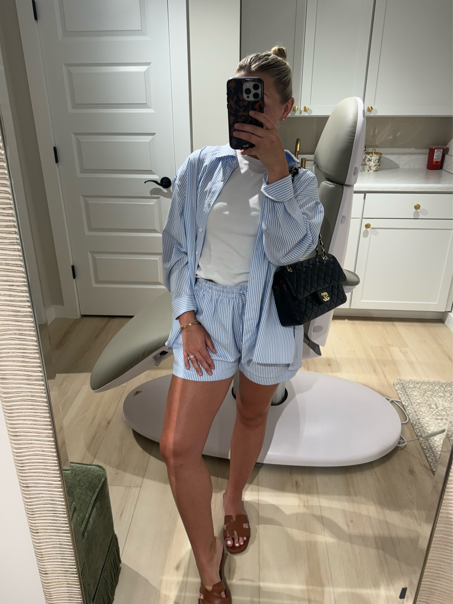 Work OOTD🤍🩵

#LTKfindsunder100 #LTKstyletip #LTKitbag