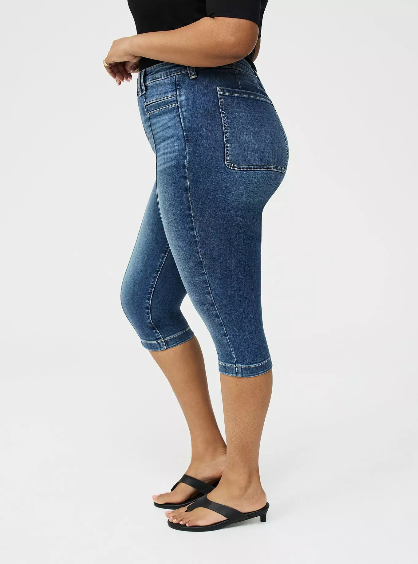 High-Rise Skinny Capri Jean | Torrid (US & Canada)