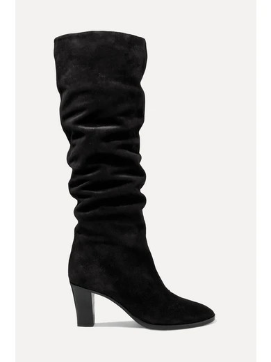 Casper suede knee boots | NET-A-PORTER (US)