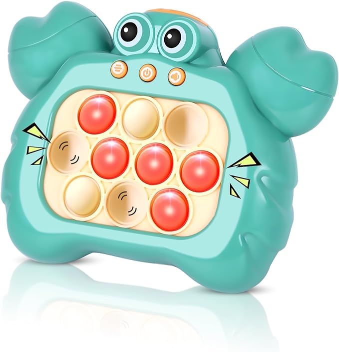 Fast Push Bubble Game for Kids & Adults, Quick Push Toys with Sound & Light, Pop Sensory Fidget T... | Amazon (US)