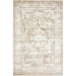Sofia Salle Garnier Beige 4' 0 x 6' 0 Area Rug | The Home Depot
