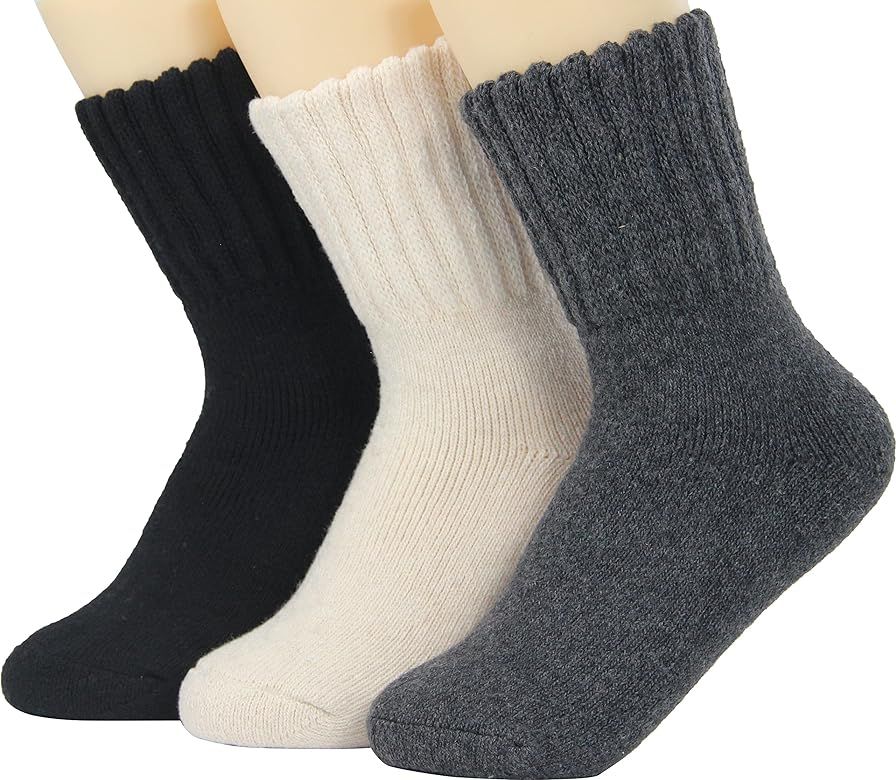 Weweya Boot Socks for Women - Thick Winter Socks - Knit Warm Socks - Gifts for Women | Amazon (US)
