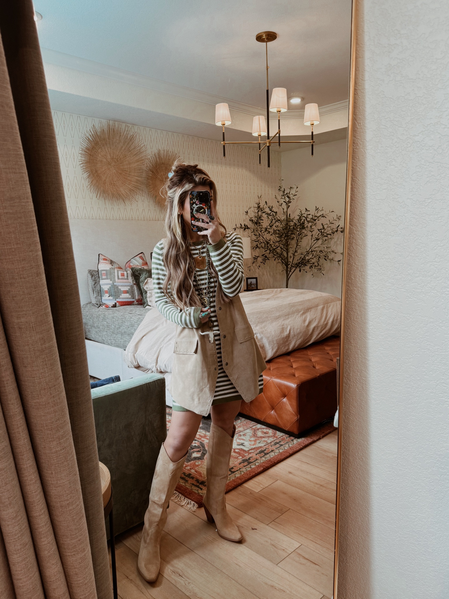 Dress true to size - I got a small 

#LTKSeasonal #LTKFindsUnder50 #LTKStyleTip