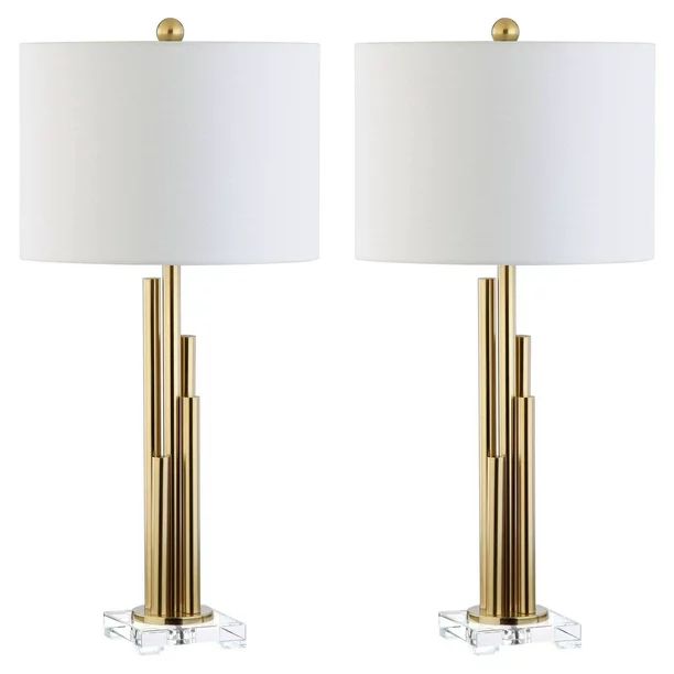 Safavieh Hopper Glam High Table Lamp Brass Gold wayfair living room decor finds wayfair deals | Walmart (US)