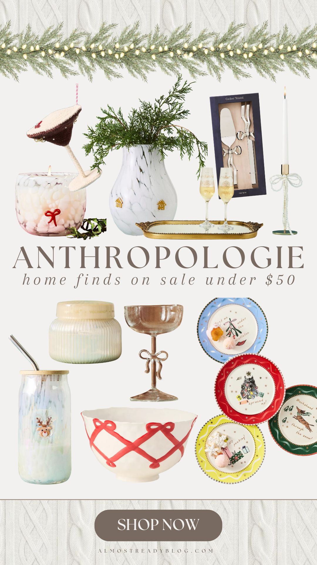 Anthropologie Home Finds on sale under $50!!🤍

sale alert, watchnow, finds under 50, holiday finds, seasonal finds, hosting, gifts for hostess, christmas decor, candle, cup, plates, amanda west 

 #LTKHoliday #LTKSaleAlert #LTKFindsUnder50