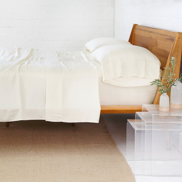 BAMBOO SHEET SET - IVORY | Pom Pom at Home