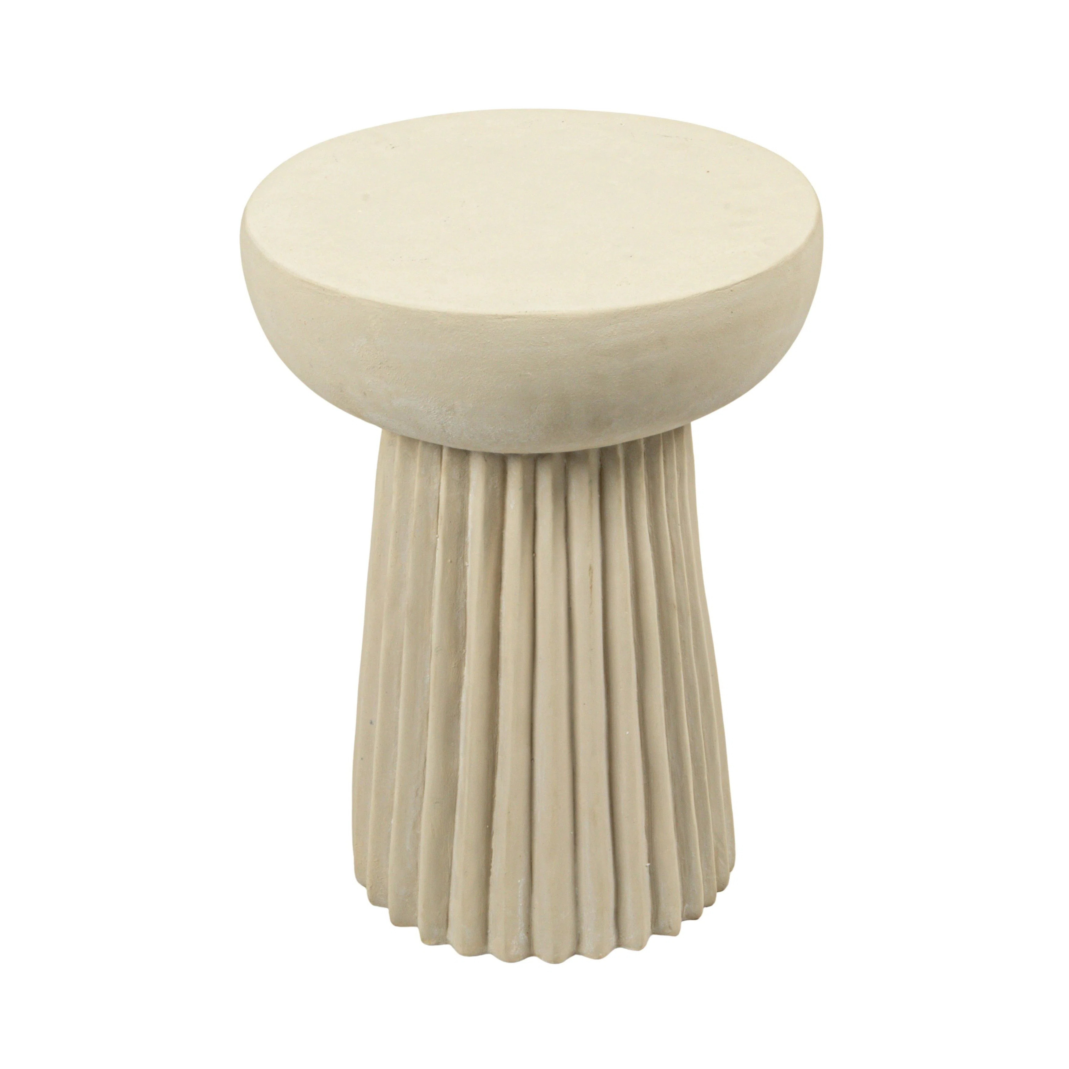 Vera Magnesium Oxide Side Table | Wayfair North America