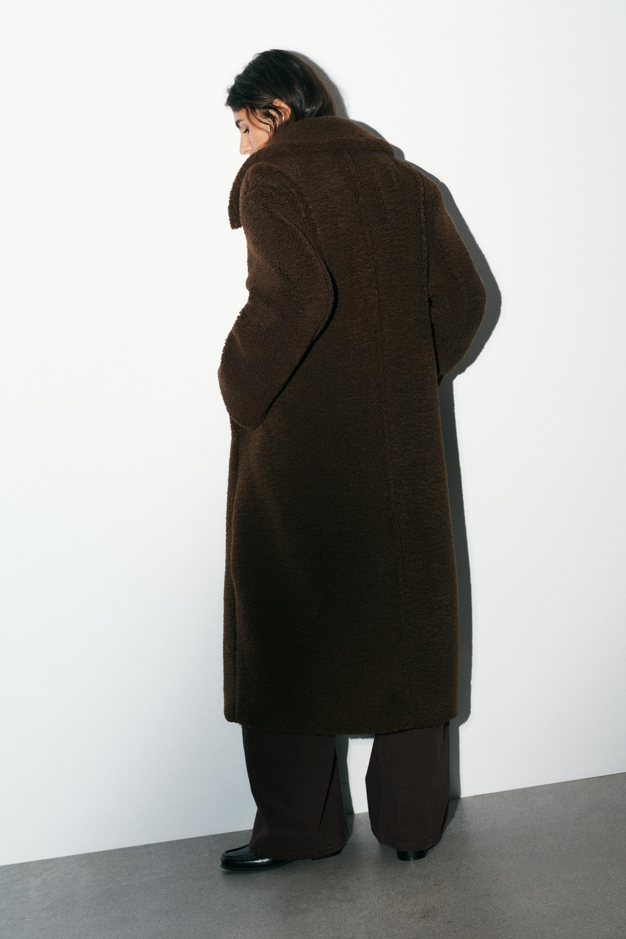 FAUX SHEARLING COAT | Zara UK