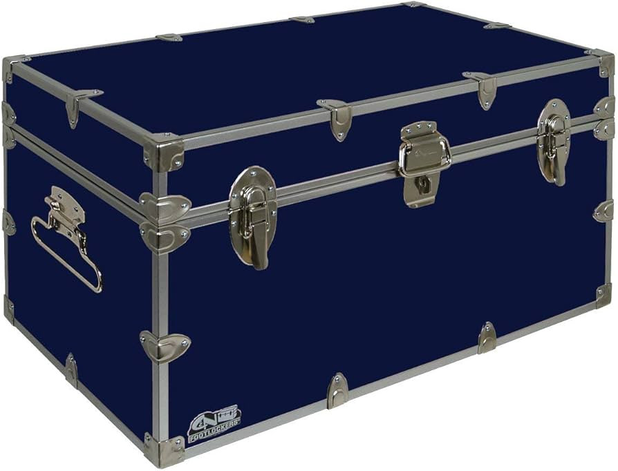 C&N Footlockers - Large Undergrad Storage Trunk - Made in the USA - Only STEEL Footlocker on Amaz... | Amazon (US)