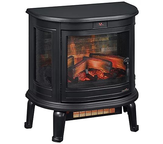 Duraflame Infrared Stove Heater with 3D Flame Effect and Boost Heat - QVC.com | QVC