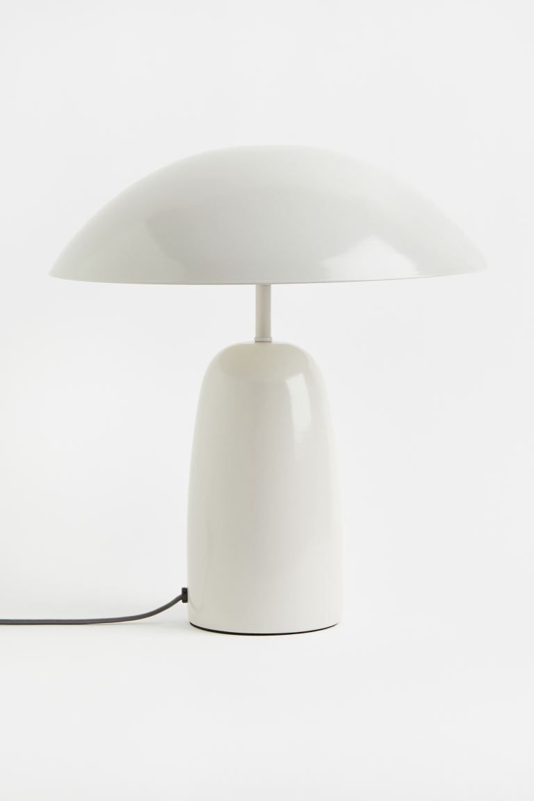 Metal Table Lamp - Light yellow - Home All | H&M US | H&M (US + CA)