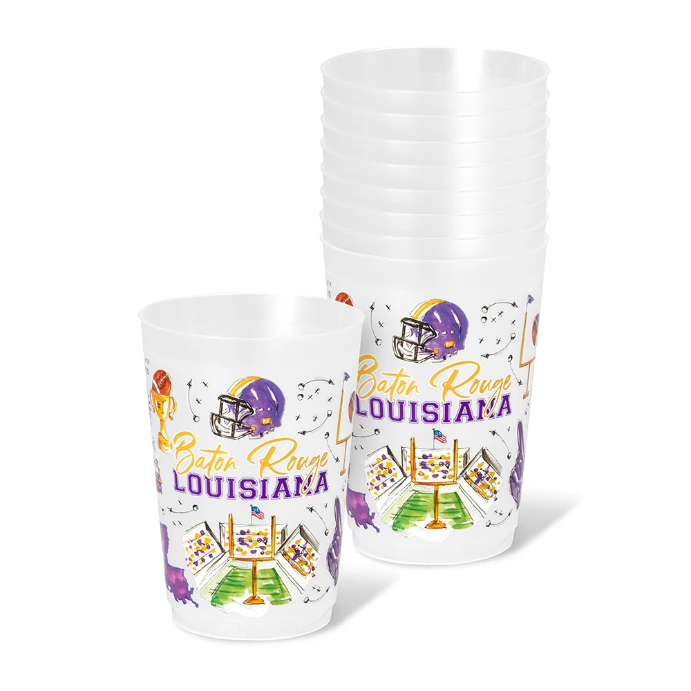 Tailgates in Baton Rouge Frost Flex Cup 20oz (Set of 8) | Swig Life