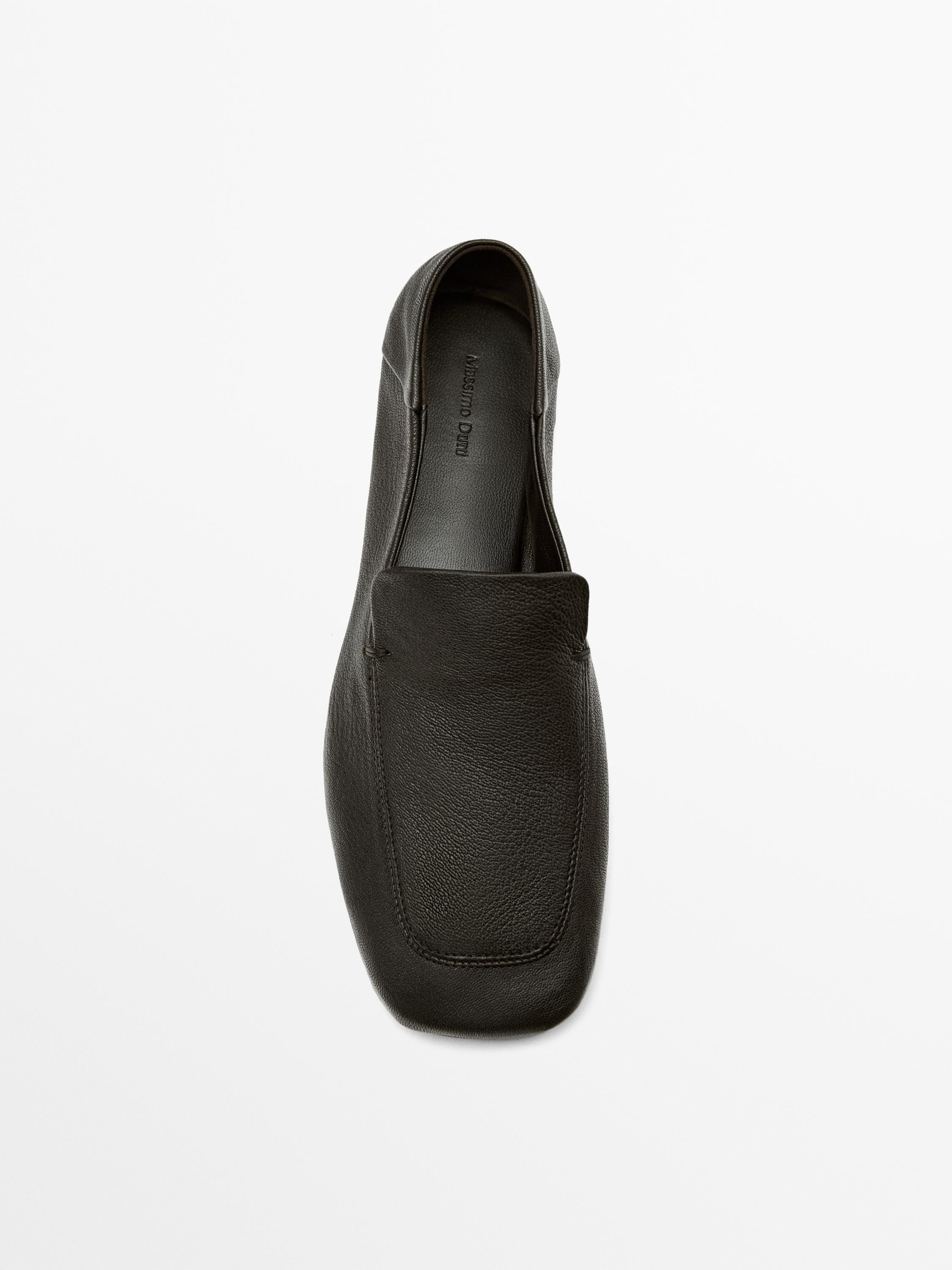 Mokassin aus weichem Leder | Massimo Dutti DE