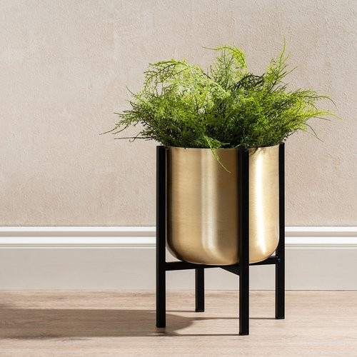 41cm Gold Planter on Stand Large | La Redoute (UK)