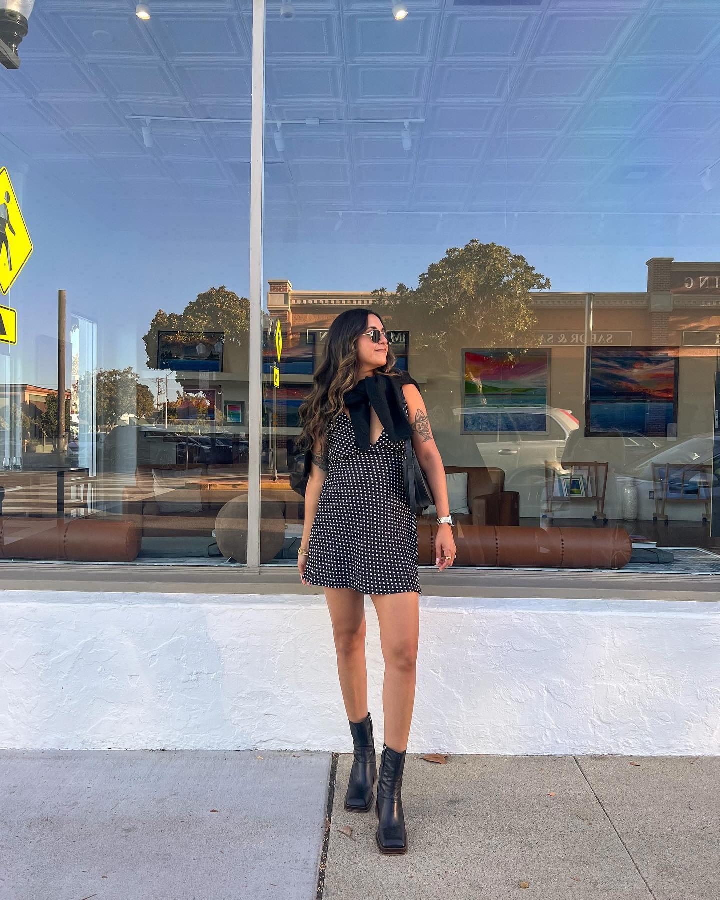 When it’s still 90 degrees in the Fall 🍂
.
.
.
Fall fashion, fall outfit, polka dot dress, fall inspo, casual outfit, casual fashion, Pinterest inspired, Pinterest aesthetic, fall outfit inspo, casual outfit inspo