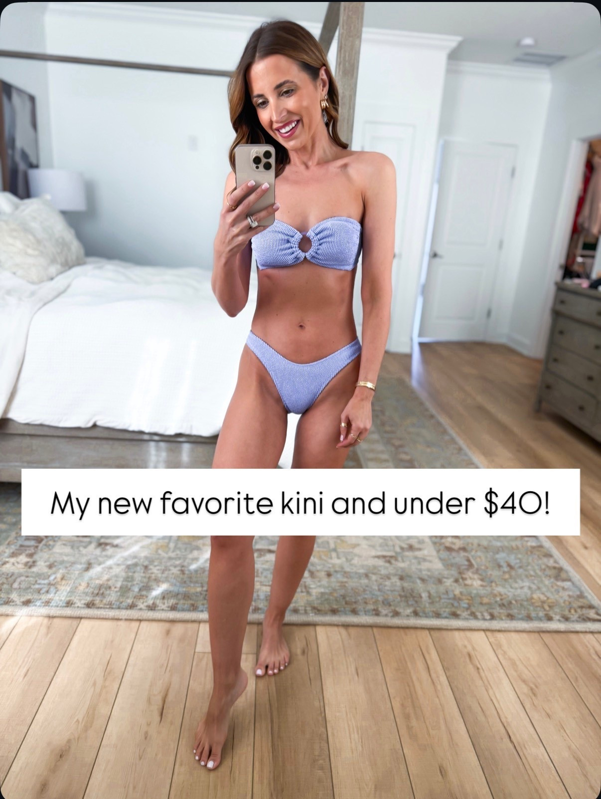 Things I’d buy immediately if I lost them today! I love this new textured bikini from Target! Tons of colors! XS in top and bottom. 

#LTKPetite #LTKActive #LTKTravel