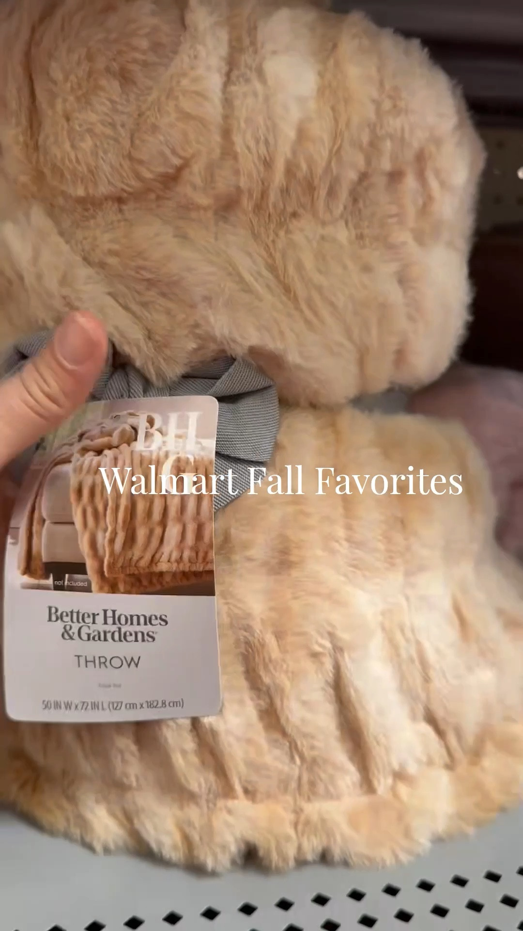 Buy this cozy blanket I use in my personal home AND all my projects for fall and thank me later ❤️ #walmart #cozyseason.  Also sharing all my other favorite in store Walmart finds for fall!  All sonaffordabk 

#LTKFindsUnder50 #LTKSaleAlert #LTKSeasonal