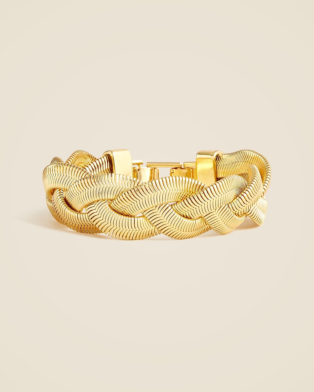 Braided snake chain bracelet | J. Crew US