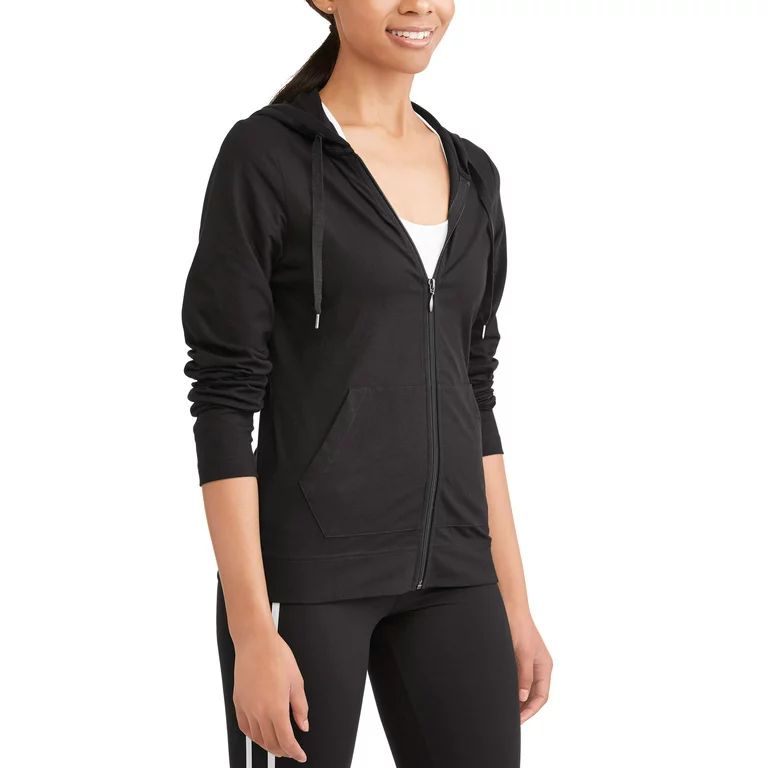 Athletic Works Long Sleeve Full Zip Active Fit Hoodie (Women's) 1 Pack | Walmart (US)