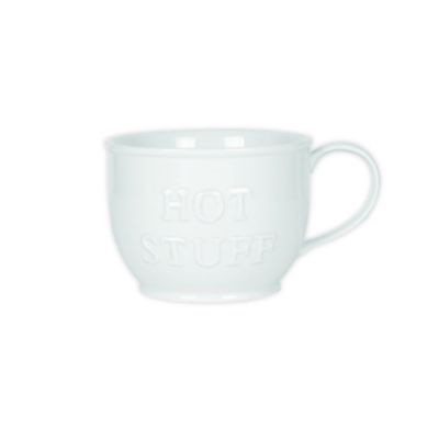 Everyday White® by Fitz and Floyd® Bistro "Hot Stuff" Mug | Bed Bath & Beyond | Bed Bath & Beyond