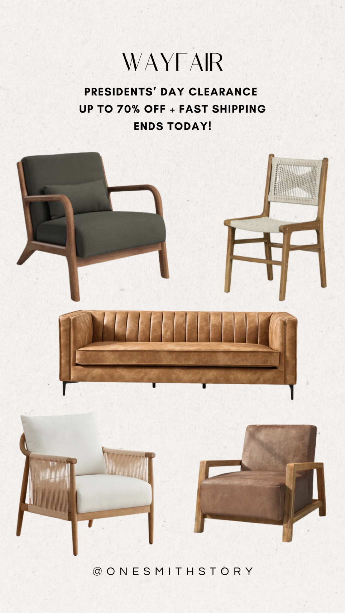 I’ve rounded up some of my favorite organic modern seating styles to shop during @Wayfair’s Presidents’ Day Clearance! You can get up to 70% off with fast shipping – but click quickly because it ends today!

@wayfair #wayfair #wayfairpartner

Sofa, leather couch, side chair, leather chair, woven chair

#LTKSaleAlert #LTKHome