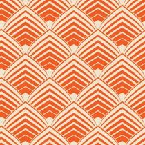 Orange Design 10.4' L x 25" W Peel and Stick Wallpaper Panel | Wayfair North America