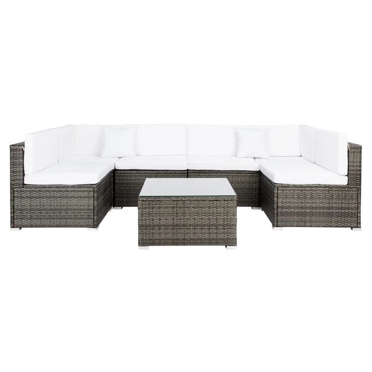 Diona Polyethylene (PE) Wicker 6 - Person Seating Group with Cushions | Wayfair North America
